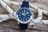 Tag Heuer Aquaracer Professional 300 GMT Automatic Blue Dial Blue Rubber Strap Watch for Men - WBP2010.FT6198 Authentic Buy Shop Now