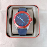 Emporio Armani Sigma Quartz Blue Dial Blue Silicone Strap Watch For Men - AR11217 Authentic Buy Shop Now