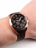 Hugo Boss Driver Black Dial Black Leather Strap Watch for Men - 1513092 Authentic Buy Shop Now
