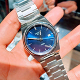 Tissot PRX Blue Dial Silver Steel Strap Watch For Men - T137.210.11.041.00 Authentic Buy Shop Now