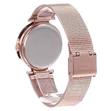 Tommy Hilfiger Lynn Crystals Rose Gold Dial Rose Gold Mesh Strap Watch For Women - 1781868 Authentic Buy Shop Now