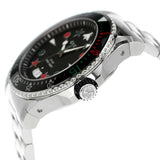 Gucci Dive Quartz Black Dial Silver Steel Strap Watch For Men - YA136221 Authentic Buy Shop Now