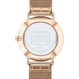 Coach Perry Rose Gold Dial Rose Gold Mesh Bracelet Watch for Women - 14503343 Authentic Buy Shop Now