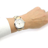 Burberry The City Silver Dial Brown Leather Strap Watch for Women - BU9025 Authentic Buy Shop Now