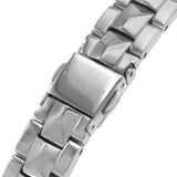 Michael Kors Runway Mercer Quartz Mother of Pearl Blue Dial Silver Steel Strap Watch For Women - MK6857 Authentic Buy Shop Now