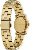 Marc Jacobs Mini Amy White Dial Gold Steel Strap Watch for Women - MBM3057 Authentic Buy Shop Now