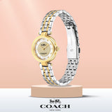 Coach Park Silver Dial Two Tone Steel Strap Watch for Women - 14503643 Authentic Buy Shop Now