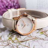 Tissot T Lady Bella Ora Mother of Pearl Dial Cream Leather Strap Watch for Women - T103.310.36.111.00 Authentic Buy Shop Now