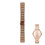 Michael Kors Portia Quartz Rose Gold Dial Rose Gold Steel Strap Watch For Women - MK3678 Authentic Buy Shop Now