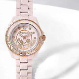 Coach Preston Pink Dial Pink Steel Strap Watch for Women - 14503465 Authentic Buy Shop Now