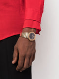 Versace Greca Moonphase Quartz Black Dial Gold Steel Strap Watch for Men - VE7G00323 Authentic Buy Shop Now