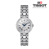 Tissot Bellissima Automatic Silver Dial Silver Steel Strap Watch For Women - T126.207.11.013.00 Authentic Buy Shop Now