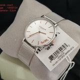 Coach Perry White Dial Silver Mesh Bracelet Watch for Women - 14503124 Authentic Buy Shop Now