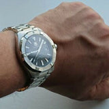 Tag Heuer Aquaracer Automatic Black Dial Silver Steel Strap Watch for Men - WAY2110.BA0928 Authentic Buy Shop Now