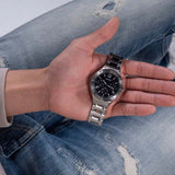 Guess Scope Black Dial Silver Steel Strap Watch for Men - GW0454G1 Authentic Buy Shop Now