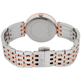 Movado Esperanza Mother of Pearl Dial Two Tone Steel Strap Watch For Women - 0607114 Authentic Buy Shop Now