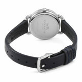 Coach Delancey Navy Blue Dial Blue Leather Strap Watch for Women - 14502668 Authentic Buy Shop Now