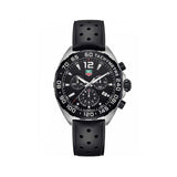 Tag Heuer Formula 1 Black Dial Black Leather Strap Watch for Men - CAZ1010.FT8024 Authentic Buy Shop Now