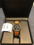 Movado Heritage Celestograf Navy Blue Dial Brown Leather Strap Watch For Women - 3650010 Authentic Buy Shop Now