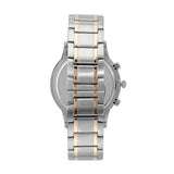 Emporio Armani Renato Chronograph Black Dial Two Tone Steel Strap Watch For Men - AR11165 Authentic Buy Shop Now