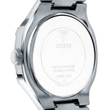 Guess Duke Glitz Black Dial Silver Steel Strap Watch For Men - GW0576G1 Authentic Buy Shop Now