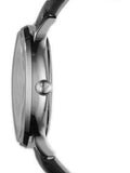 Emporio Armani Classic Quartz Black Dial Black Leather Strap Watch For Women - AR1600 Authentic Buy Shop Now