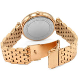Michael Kors Darci Silver Dial Gold Stainless Steel Strap Watch for Women - MK3191 Authentic Buy Shop Now