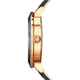 Swarovski Octea Lux Black Dial Black Leather Strap Watch for Women - 5414410 Authentic Buy Shop Now
