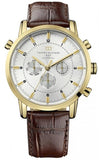 Tommy Hilfiger Harrison White Dial Brown Leather Strap Watch for Men - 1790874 Authentic Buy Shop Now