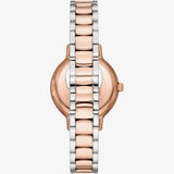 Emporio Armani Cleo Mother of Pearl Dial Two Tone Steel Strap Watch For Women - AR11499 Authentic Buy Shop Now