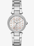 Michael Kors Parker Silver Dial Silver Stainless Steel Strap Watch for Women - MK6483 Authentic Buy Shop Now