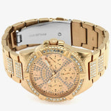 Guess Frontier Diamonds Rose Gold Dial Rose Gold Steel Strap Watch For Women - W1156L3 Authentic Buy Shop Now