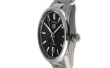 Tag Heuer Carrera Date Black Dial Silver Steel Strap Watch for Men - WBN2110.BA0639 Authentic Buy Shop Now