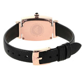 Emporio Armani Gianni T Bar Quartz White Dial Black Leather Strap Watch For Women - AR11408 Authentic Buy Shop Now