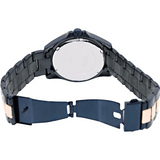 Guess BFF Multifunction Blue Dial Two Tone Steel Strap Watch for Women - W0231L6 Authentic Buy Shop Now