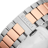 Gucci G Timeless Silver Dial Two Tone Steel Strap Watch For Men - YA126447 Authentic Buy Shop Now
