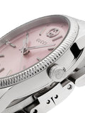 Gucci G Timeless Quartz Pink Dial Silver Steel Strap Watch for Women - YA1265061 Authentic Buy Shop Now