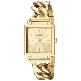 Guess Vanity Gold Dial Gold Steel Strap Watch for Women - W1029L2 Authentic Buy Shop Now