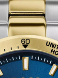 Hugo Boss Hero Blue Dial Two Tone Steel Strap Watch for Men - 1513767 Authentic Buy Shop Now