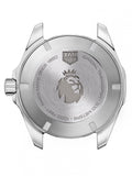 Tag Heuer Aquaracer Calibre 5 Premiere League Edition Black Dial Silver Stainless Steel Watch for Men - WAY201D.BA0927 Authentic Buy Shop Now