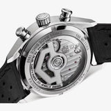 Tag Heuer Carrera Automatic Chronograph Black Dial Black Leather Strap Watch for Men - CBS2210.FC6534 Authentic Buy Shop Now