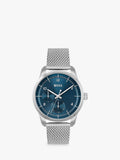 Hugo Boss Sophio Blue Dial Silver Mesh Bracelet Watch for Men - 1513942 Authentic Buy Shop Now