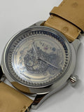 Gucci G Timeless Automatic Mother of Pearl Dial Brown Leather Strap Watch For Women - YA1264112 Authentic Buy Shop Now