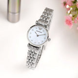 Emporio Armani Gianni Blue Dial Silver Steel Strap Watch For Women - AR1961 Authentic Buy Shop Now