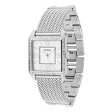 Guess Highline White Dial Silver Mesh Bracelet Watch For Women - W0826L1 Authentic Buy Shop Now
