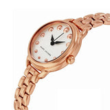 Marc Jacobs Betty White Dial Rose Gold Steel Strap Watch for Women - MJ3496 Authentic Buy Shop Now