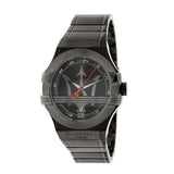 Maserati Potenza 42mm Black Analog Dial Black Strap Watch For Men - R8853108003 Authentic Buy Shop Now