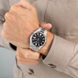 Citizen Tsuyosa Automatic Black Dial Silver Steel Strap Watch For Men - NJ0150-81E Authentic Buy Shop Now