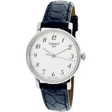 Tissot Everytime Small White Dial Black Leather Strap Watch For Women - T109.210.16.032.00 Authentic Buy Shop Now