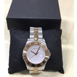 Marc Jacobs Blade Silver Dial Two Tone Steel Strap Watch for Women - MBM3129 Authentic Buy Shop Now
